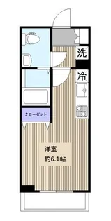 トーア・シティー零番館【2階】の間取り