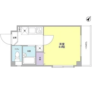 メゾンフラワー田園調布【3階】の間取り