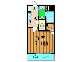 レークス大阪城イースト【5階】の間取り