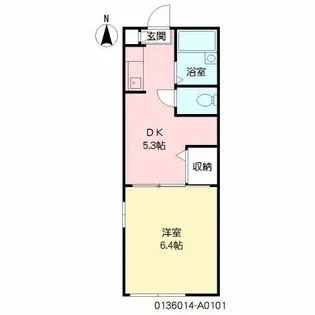 ソネットKOSE【1階】の間取り