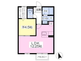 OrangeRoof【1階】の間取り