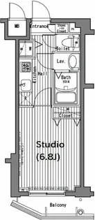 ガーラ・ヒルズ目黒東山【1階】の間取り
