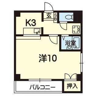 プレジデントK【3階】の間取り