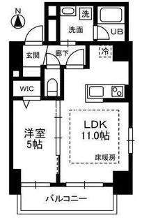 カーサ麻布ル・グラン【3階】の間取り