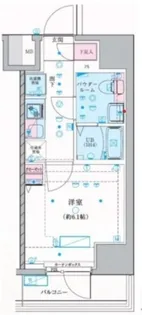ジェノヴィアお花茶屋III【8階】の間取り