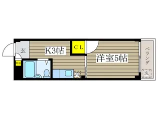 イーストハイツ【3階】の間取り