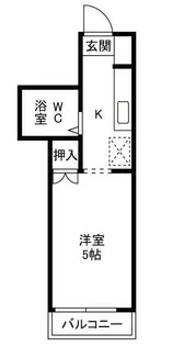 エヌ・ケー初石【2階】の間取り