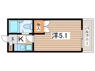 エスポワール綱島【3階】の間取り