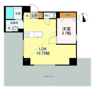 Southern Village湘南【4階】の間取り