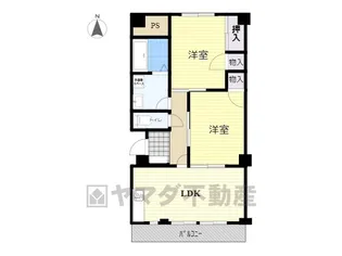 スリーゼ錦【4階】の間取り