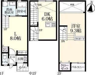プレミアム天祐の間取り