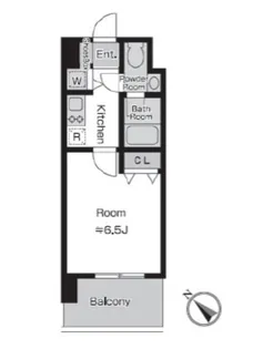 HF上石神井レジデンス【2階】の間取り