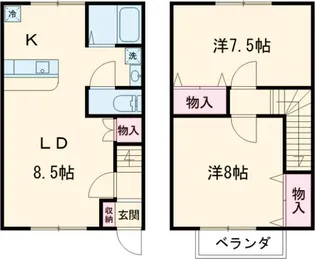 サンウエストの間取り