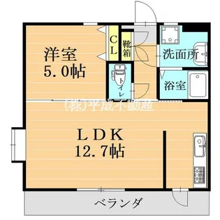 ROSY【2階】の間取り