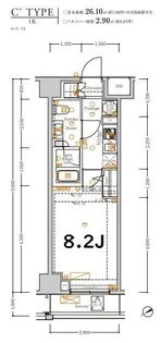 XEBECときわ台【2階】の間取り