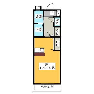 キャッスル常滑【2階】の間取り