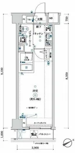 スクエアシティ向島【5階】の間取り