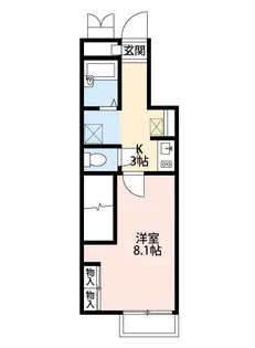 ホークII【1階】の間取り
