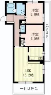アーバン本駒込【2階】の間取り