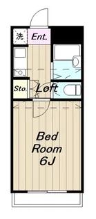 ハイツ田口【2階】の間取り