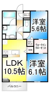 Garden蔵【2階】の間取り