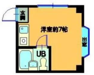 メイリーファンズ【1階】の間取り