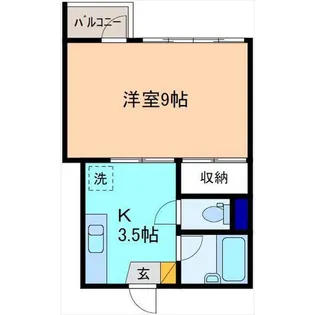 リヴェンデル【1階】の間取り
