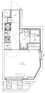 GENOVIA学芸大学【1階】の間取り