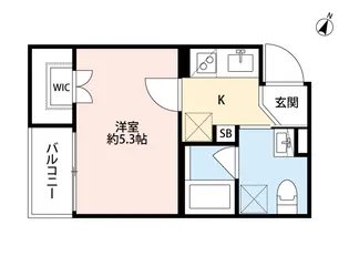 アコノーツII【2階】の間取り