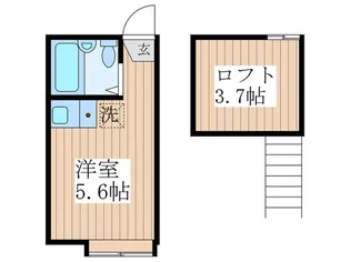アーバンスクエア中野V【2階】の間取り