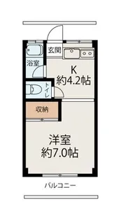 桜コーポ【2階】の間取り