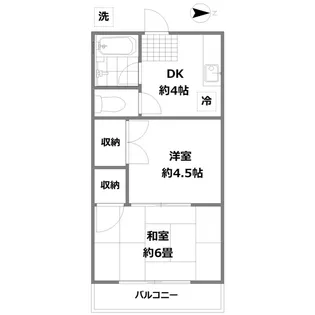 MKハイム【2階】の間取り