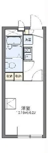レオパレス花咲の丘I【1階】の間取り