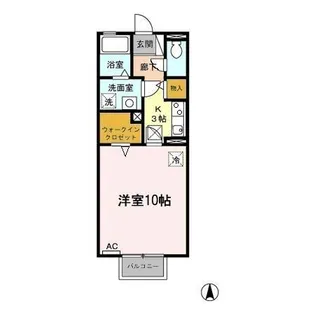 リビングタウンかじま台II【2階】の間取り