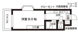 メゾンチェリーフィールドIII【2階】の間取り
