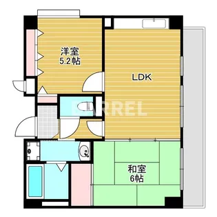 インフィニティーフジ【4階】の間取り