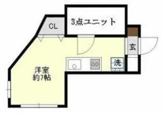 プラザマリーナ相模原【1階】の間取り