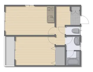 ハイツパル【2階】の間取り