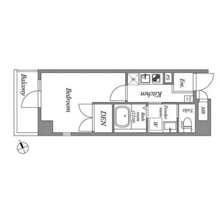 ES-Grande門前仲町【3階】の間取り