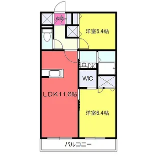 アルベージュ【3階】の間取り