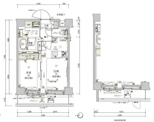 メインステージ東武練馬【1階】の間取り