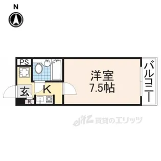 エスパシオ【2階】の間取り