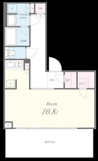 プラウドタワー小岩ファースト【5階】の間取り