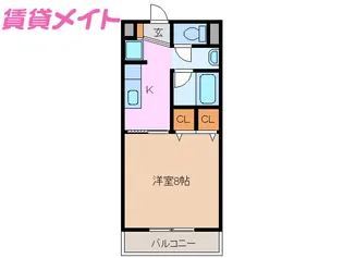 エクセレンス【1階】の間取り