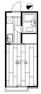 高橋ハイム【1階】の間取り