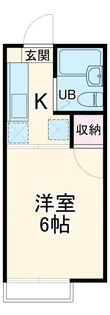 ファミーユα【2階】の間取り