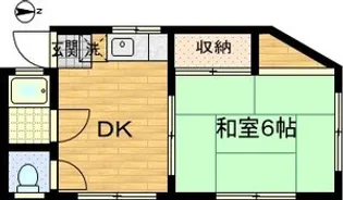 エヌケービル【3階】の間取り