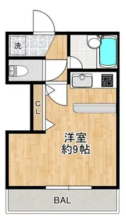 ラ・ルーヌ【2階】の間取り