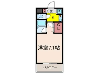 サントレノ箕面【2階】の間取り