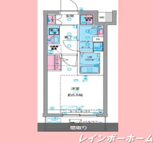 GENOVIA天王台【4階】の間取り